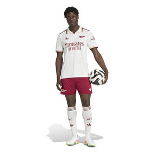 Arsenal 3e Tenue 2025/2026 off-white bordeaux goud Highbury