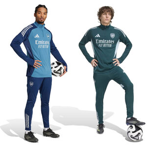 Arsenal Trainingspak 1/4 Zip 2025/2026 blauw donkerblauw en donkergroen